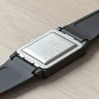 Casio Quartz Waterproof Sports Gray Dialblack Strap Mens Grayblack Analog