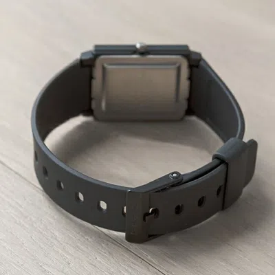 Casio Quartz Waterproof Sports Gray Dialblack Strap Mens Grayblack Analog