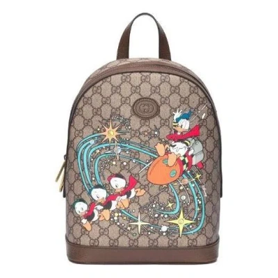 Gucci (wmns)  X Disney Small Donald Duck Backpack 'gg Supreme' In Multi