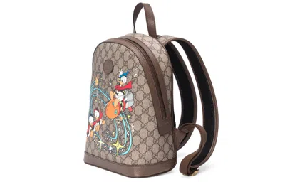 Gucci (wmns)  X Disney Small Donald Duck Backpack 'gg Supreme' In Multi