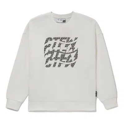 Li-ning X Jason Wu Counterflow Graphic Sweatshirt 'beige' In Gray