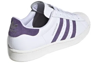 Adidas Originals (wmns) Adidas Superstar 'white Tech Purple'