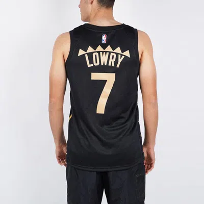 Nike Nba Retro Basketball Jersey/vest Sw Fan Edition Toronto Raptors No. 7 Black