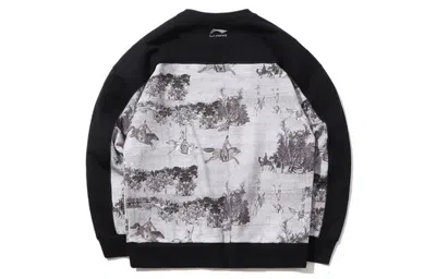 Li-ning X Crossover Pullover 'white Black' In Gray