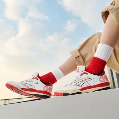 Asics Gel-spotlyte Low 'white Red' In Multi