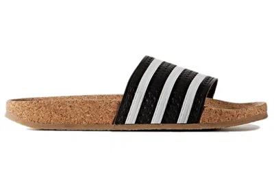 Adidas Originals (wmns)  Adilette 'black White'