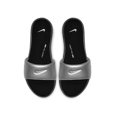 Nike (wmns)  Ultra Comfort3 Slide Slide Black/silver In Multi