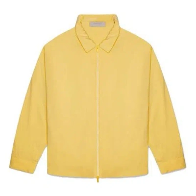 Essentials Fear Of God  Ss23 Ls Barn Jacket 'light Tuscan' In Yellow