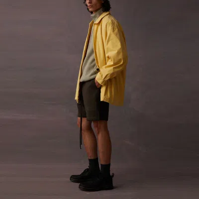 Essentials Fear Of God  Ss23 Ls Barn Jacket 'light Tuscan' In Yellow