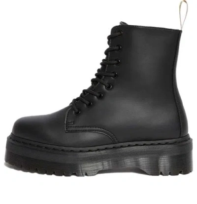 Dr. Martens Jadon Vegan Ii Mono Platform Boots In Black