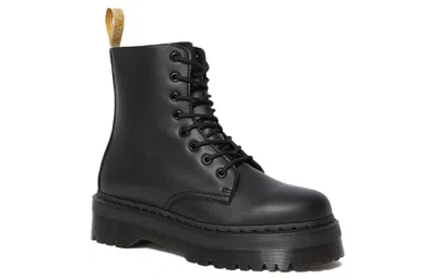 Dr. Martens Jadon Vegan Ii Mono Platform Boots In Black