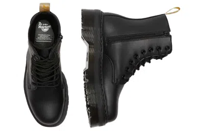 Dr. Martens Jadon Vegan Ii Mono Platform Boots In Black