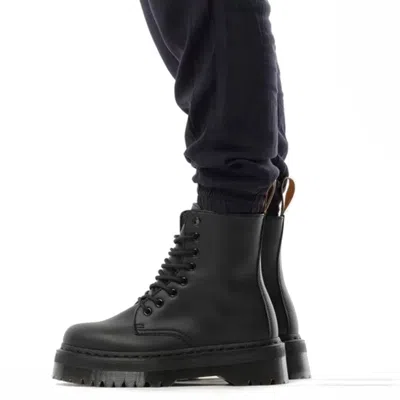 Dr. Martens Jadon Vegan Ii Mono Platform Boots In Black