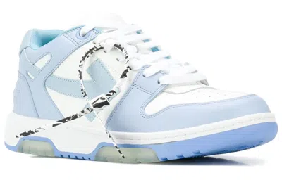 Off-white Off White Out-off-office Leather Sneakers In Multi