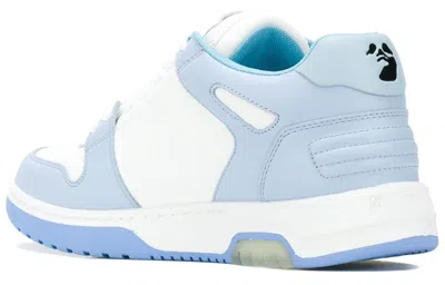 Off-white Off White Out-off-office Leather Sneakers In Multi