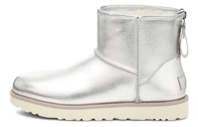 Ugg Classic Mini "silver" Boots In Multi