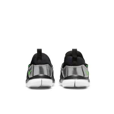 Nike (td)  Dynamo Free Low-top Running Shoes Black/green