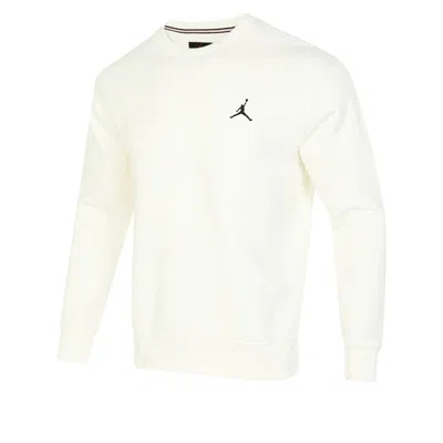 Air Jordan Flight Mvp Graphic Fleece Crew-neck Sweatshirt 'white' In Neutral