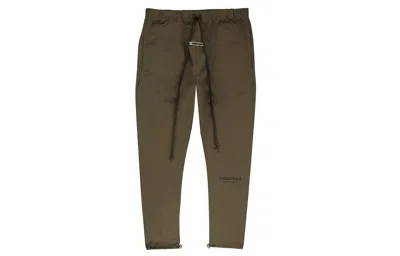 Essentials Fear Of God  Rain Drum Reflective Nylon Sweatpants 'brown'
