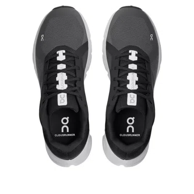On Running Cloudrunner Wide 'eclipse Frost' In Black
