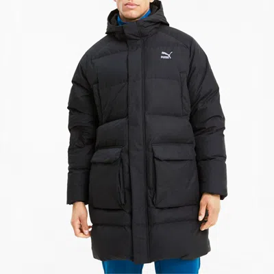 Puma Classics Long Down Jacket 'black'