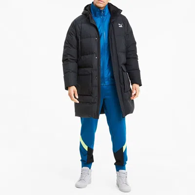 Puma Classics Long Down Jacket 'black'