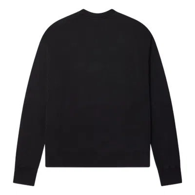 A-cold-wall* A Cold Wall Essential Cotton Jersey Sweatshirt In Black