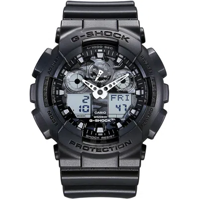 Casio G-shock Analog-digital 'grey' In Black