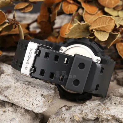 Casio G-shock Analog-digital 'grey' In Black