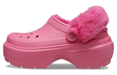 Crocs Stomp Lined Clog In Pink