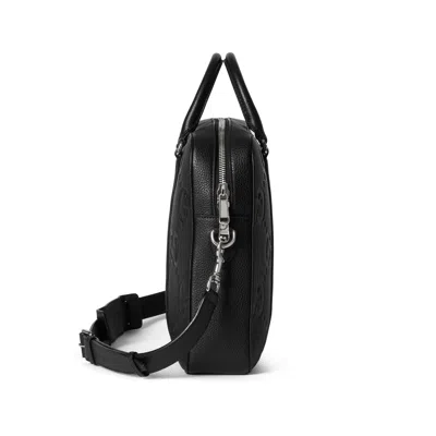 Gucci Men Jumbo Gg Document Holder In Black
