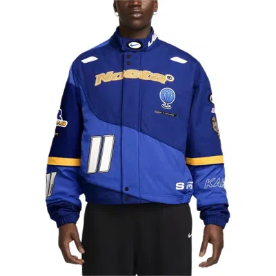 Nike X Nocta Drake L'art Racing Jacket Asia Sizing 'deep Royal Blue'