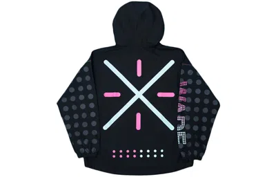 Li-ning Way Of Wade Polka Dots Half Zip Jacket 'black Multi'