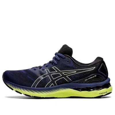 Asics Gel-nimbus 23 'thunder Blue Glow Yellow' In Multi