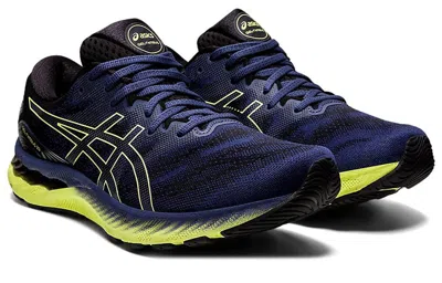 Asics Gel-nimbus 23 'thunder Blue Glow Yellow' In Multi