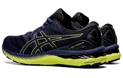 Asics Gel-nimbus 23 'thunder Blue Glow Yellow' In Multi