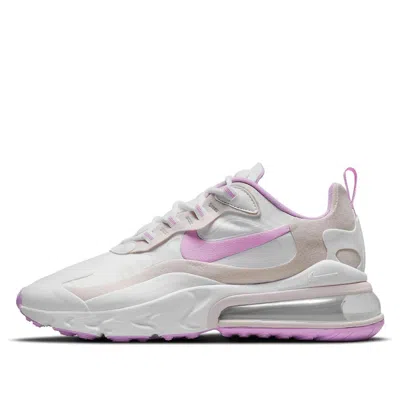 Nike (wmns)  Air Max 270 React 'white Fuchsia Glow Platinum Violet'