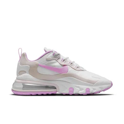 Nike (wmns)  Air Max 270 React 'white Fuchsia Glow Platinum Violet'