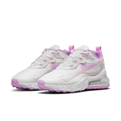 Nike (wmns)  Air Max 270 React 'white Fuchsia Glow Platinum Violet'
