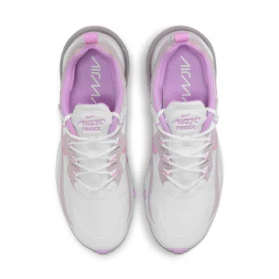 Nike (wmns)  Air Max 270 React 'white Fuchsia Glow Platinum Violet'