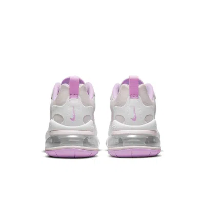 Nike (wmns)  Air Max 270 React 'white Fuchsia Glow Platinum Violet'