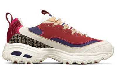 Skechers D'lites 2021 New Year White/red