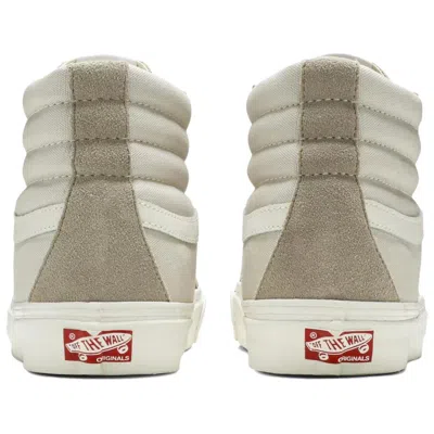 Vans Og Sk8-hi Lx Suede 'feather Grey' In White