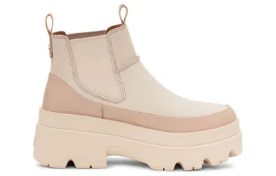 Ugg ® Brisbane Waterproof Platform Chelsea Boot In Neutral