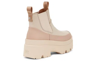 Ugg ® Brisbane Waterproof Platform Chelsea Boot In Neutral