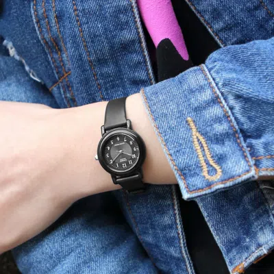 Casio Stainless Steel Strap Quartz Waterproof Black Analog