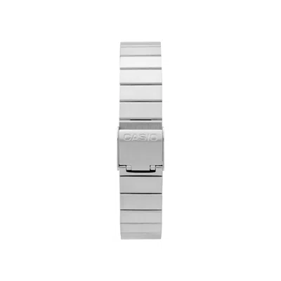 Casio Standard Vintage Classical Silver Mens White Digital