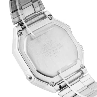 Casio Standard Vintage Classical Silver Mens White Digital