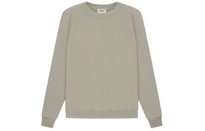 Essentials Fear Of God  Ss21 Pull-over Crewneck Moss In Neutral