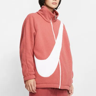 Nike (wmns)  Lamb's Wool Reversible Jacket Asia Edition Red
